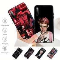lil peep black matte phone cover for samsung galaxy s9 s10 s20 s21 s30 plus ultra s10e s7 s8 case