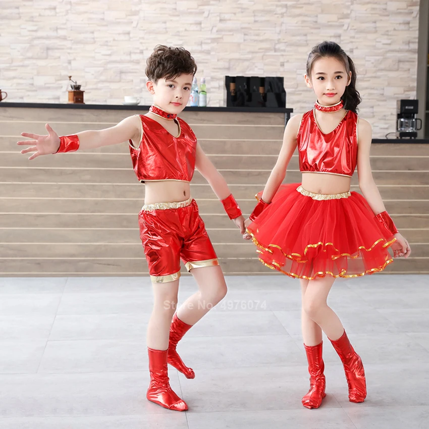Детские блестящие костюмы для джазовых танцев балетная юбка пачка с кружевом
