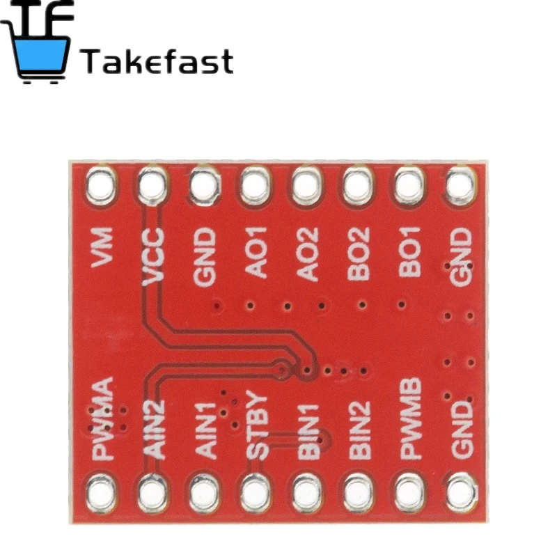 1 шт. двойной драйвер двигателя 1A TB6612FNG для микроконтроллера Arduino лучше чем L298N |