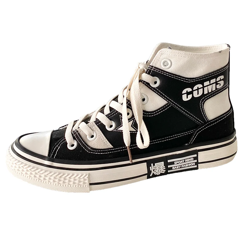 

Ботильоны KIANII мужские с вулканизированной подошвой, модные Лоскутные ботинки на плоской подошве, в китайском стиле, парусиновые кроссовки ...