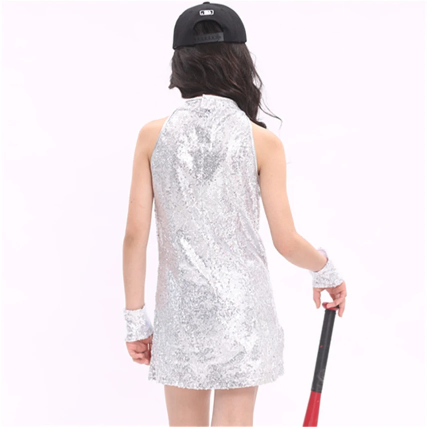 Детская школьная форма для девочек костюм группы поддержки выступлений платье