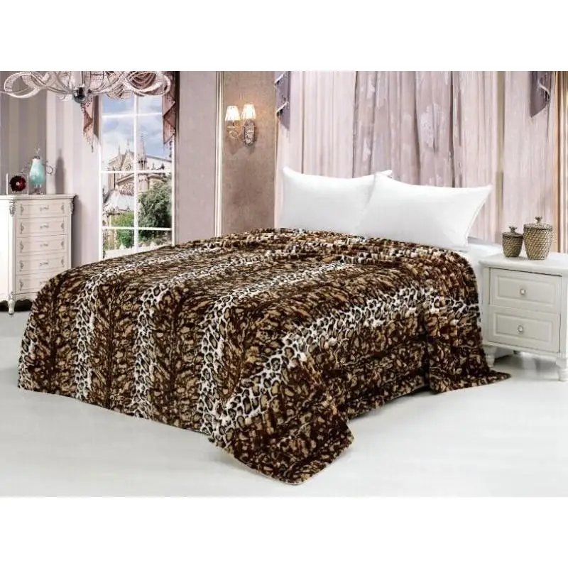 Blanket fur Leopard | Дом и сад