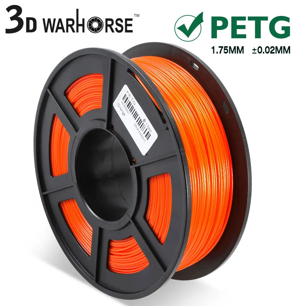 Полупрозрачный наполнитель PETG печатный материал для 3D принтера расходные
