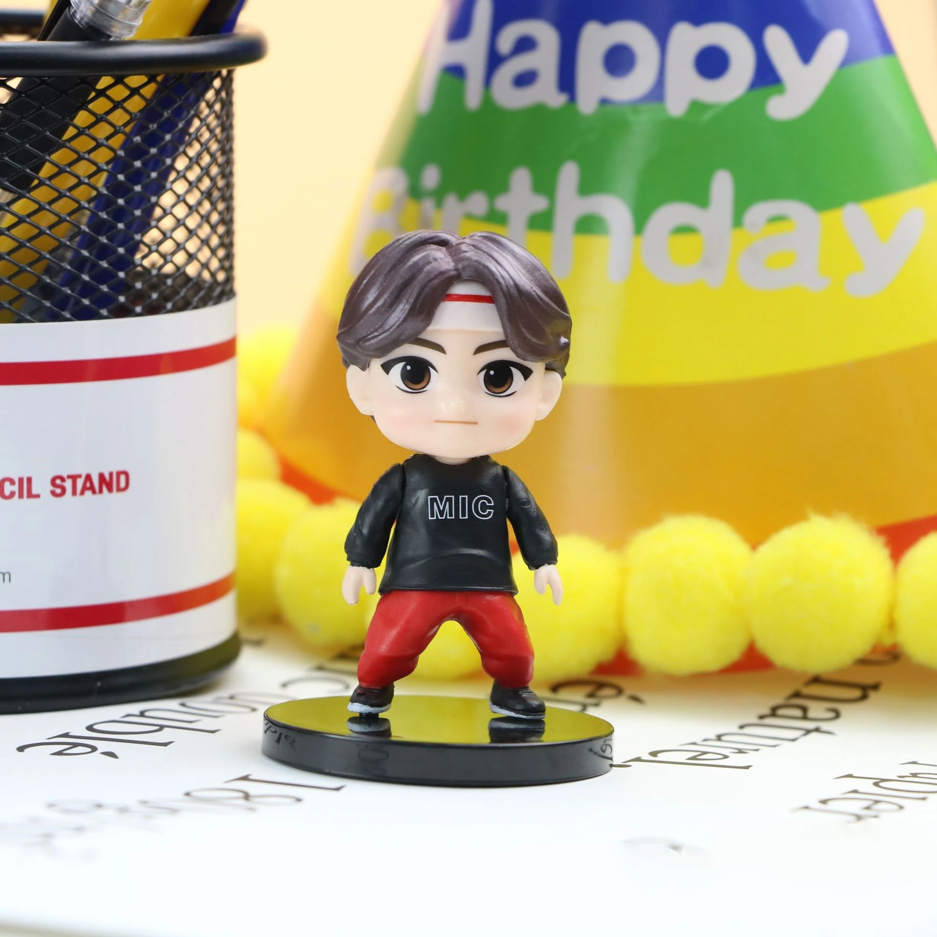 7 шт./компл. крошечная экшн фигурка tan Kpop модель Корея Grop Super Star PVC JIN SUGA J HOPE JIMIN V JUNG KOOK