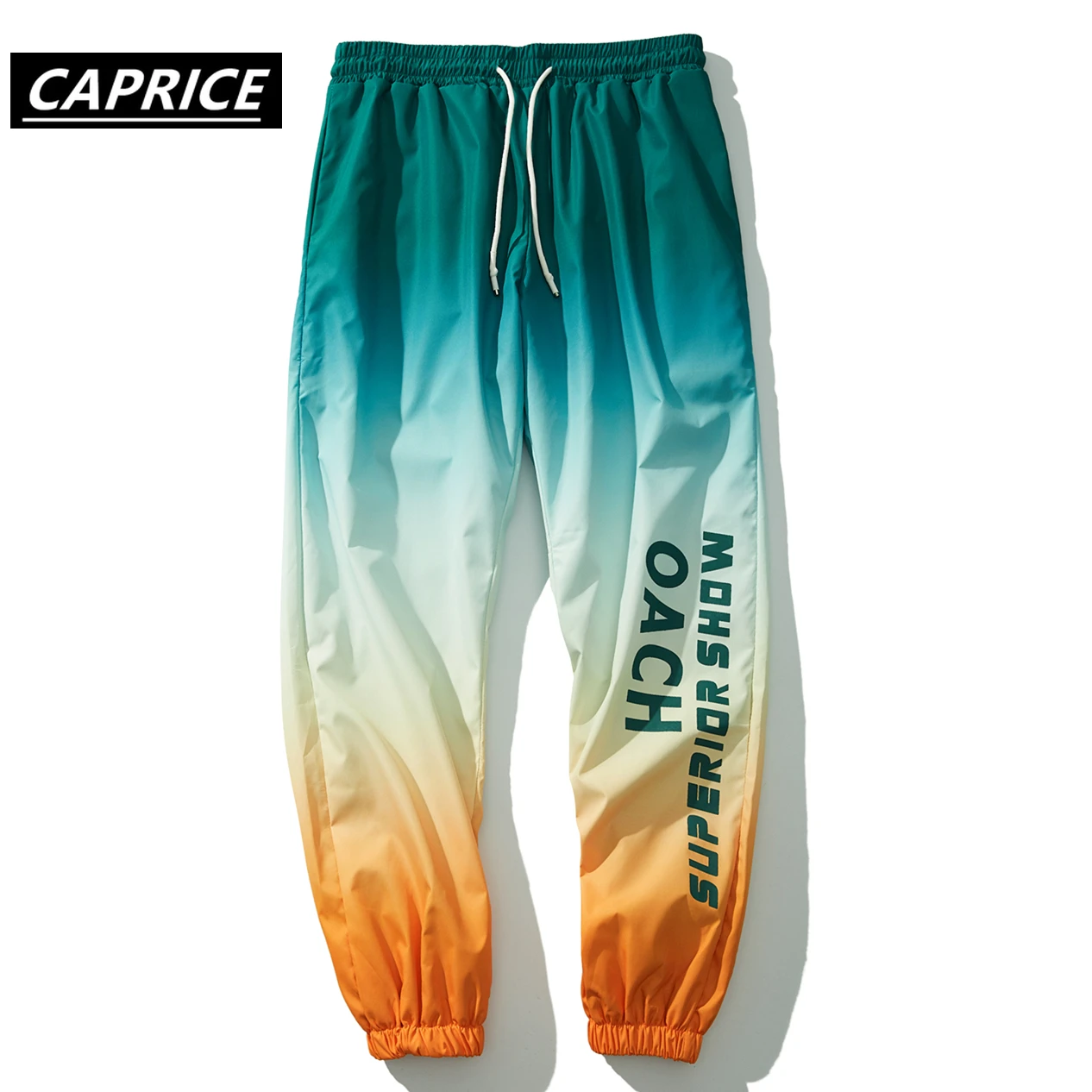 Мужские брюки в стиле хип хоп уличные спортивные штаны градиентного цвета