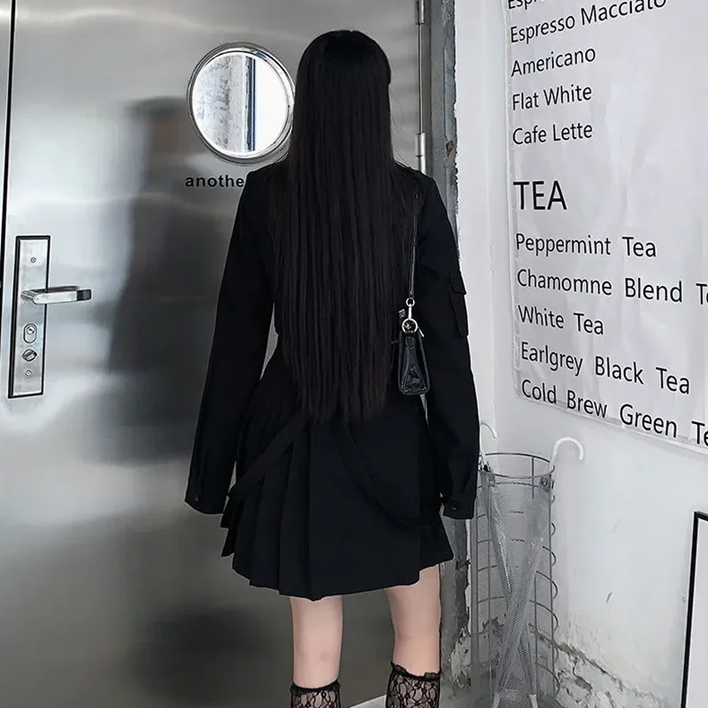 Юбка женская демисезонная из двух частей с лентой и цепочкой |