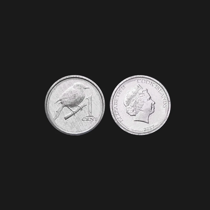 Острова Кука 1 цент монета птица издание Новинка 2017 года оригинальные монеты 100%