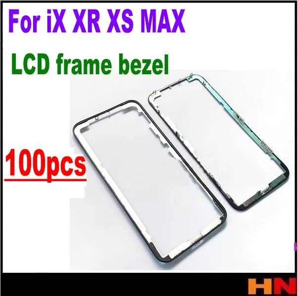 100 шт. средняя Рамка для iPhone XS Max 6 5 дюйма XR 1 X 8 рамка замена шасси запасные части