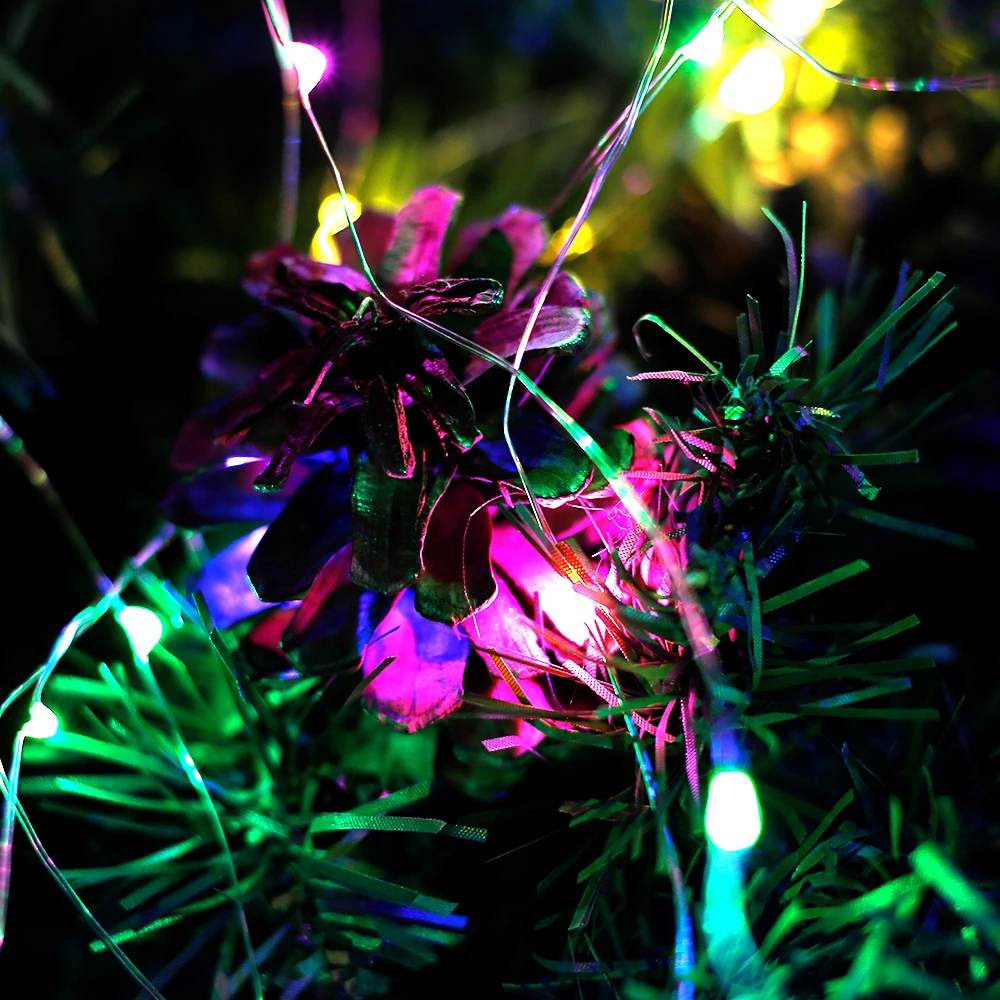 

10M LED String lights USB Copper Wire Fairy Lights Christmas Garland Indoor Bedroom Home Wedding New Year Christmas Tree Decor