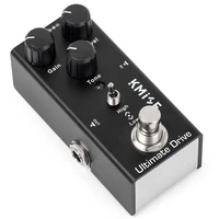 kmise guitar pedal overdrive electric guitar ultimate overdrive effects pedal mini single true bypass dc 9v
