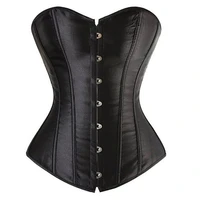 women%e2%80%98s corset bustier satin sexy plus size gothic lace up boned gorset tops shapewear classic clubwear party club sexy corselet