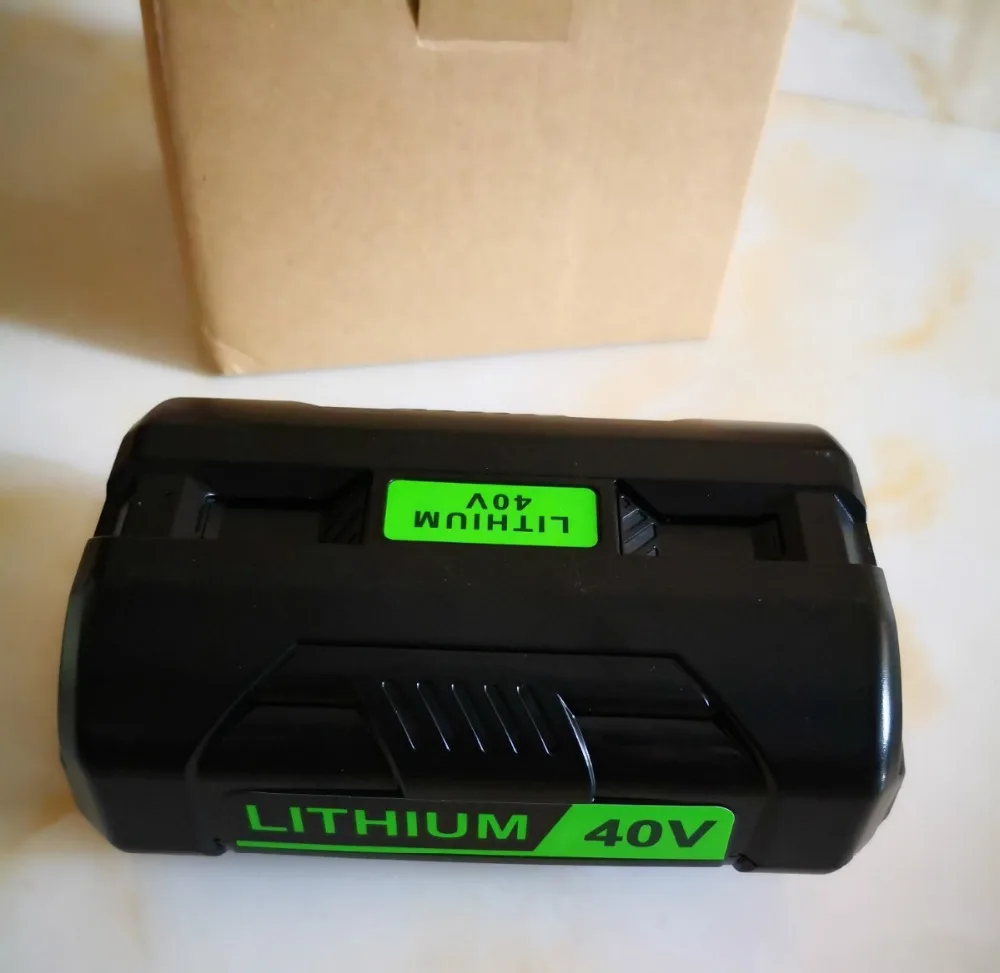 40V газонокосилка литий-ионная батарея 5000mah 6000mah для Ryobi OP4026A OP4050 аккумулятор электроинструмента