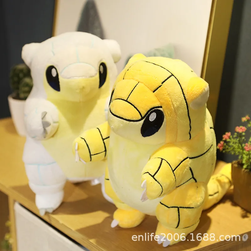 Anime Pokemon Pikachu Sandslash Meowth Fennekin Chikorita Togepi Litten Helioptile Plush dolls pet toys holiday gifts | Игрушки и хобби