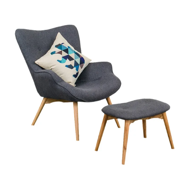 

Современный Ретро контурный стул середины века с ножкой, стул для гостиной, спальни, мебель, кресло с ворсом, Accent стул оттоманский