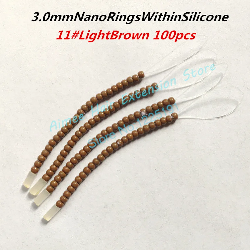Удобное нанесение волос(без крючка иглы) NanoRingsWithinSilicone средство для наращивания волос наборы