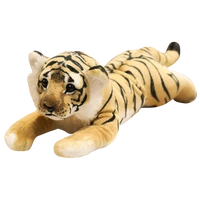 3d stuffed animal toys simulation tiger lion cheetah plush doll lifelike plush animals toy room beds decorated childrens gifts