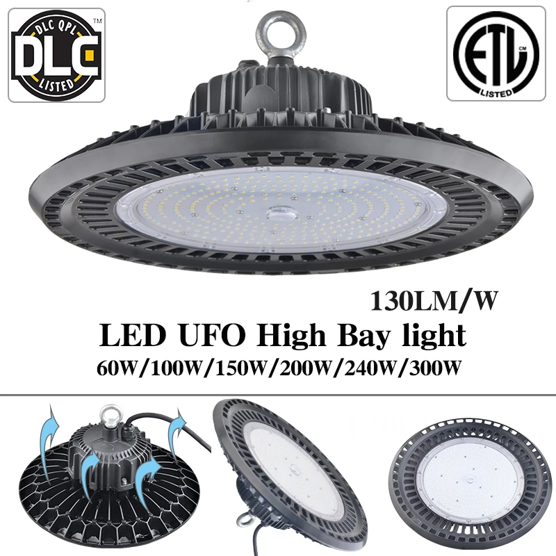 200 Вт led UFO промышленное освещение 5000K IP65 3030SMD bouwlamp Garage Light Workshop high bay ufo|Промышленное