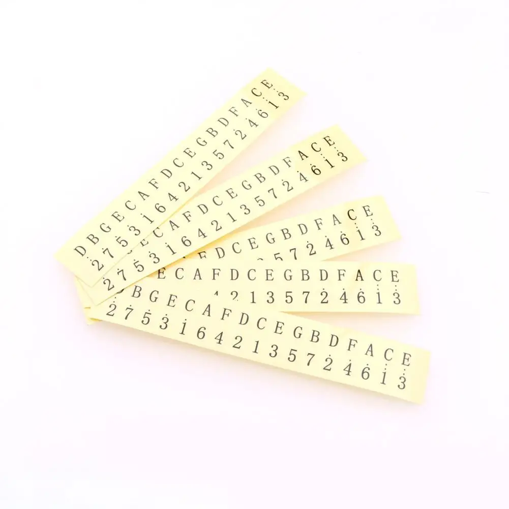 

Kalimba Thumb Piano Note Sticker for Beginner Musical Performance