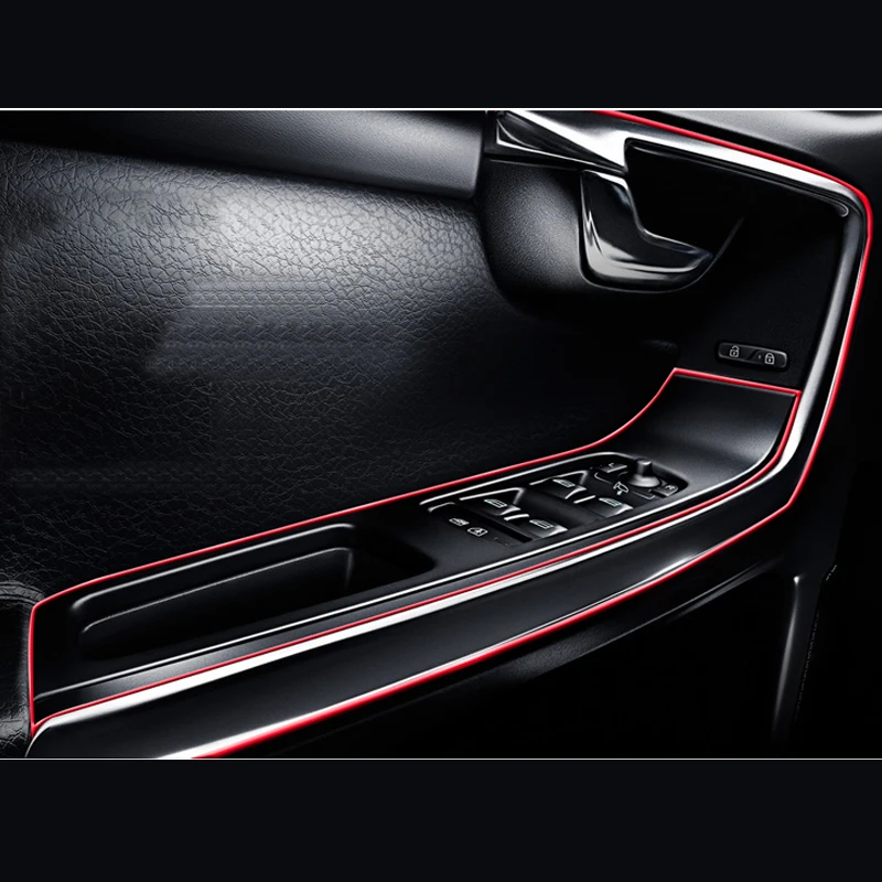 Универсальный автомобильный Стайлинг 5 м гибкая внутренняя отделка литье