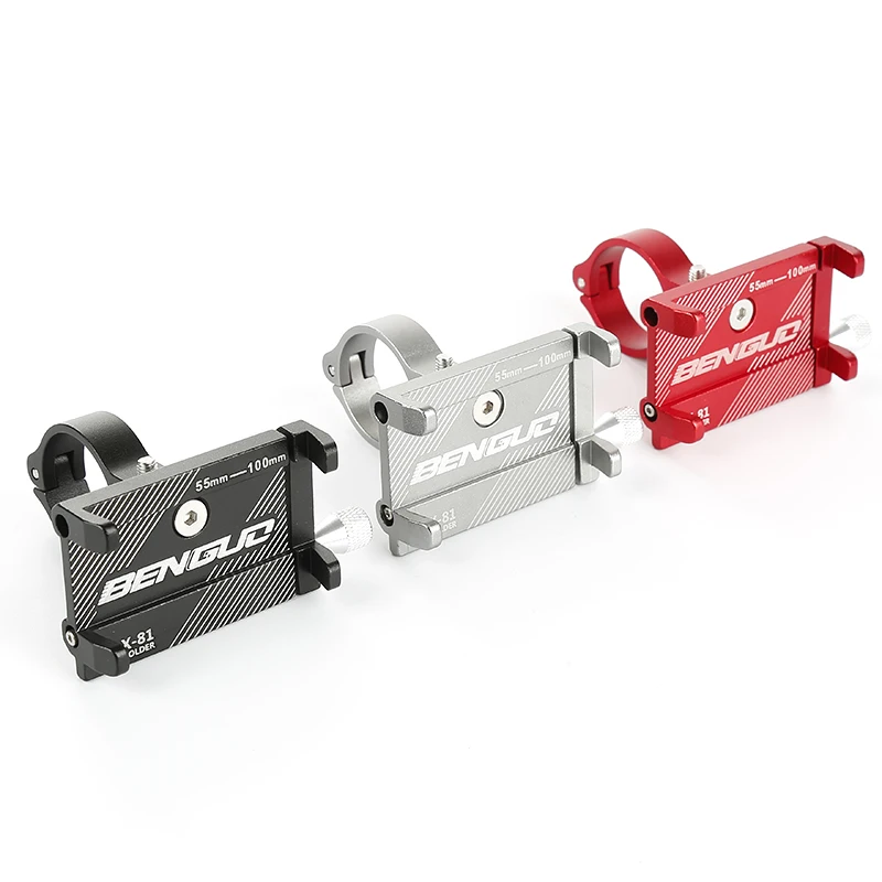 X-81 Bicycle Aluminum Alloy Mobile Phone Holder Bracket Metal Mountain Bike Motorcycle Handlebar Fixed Frame Sports | Спорт и