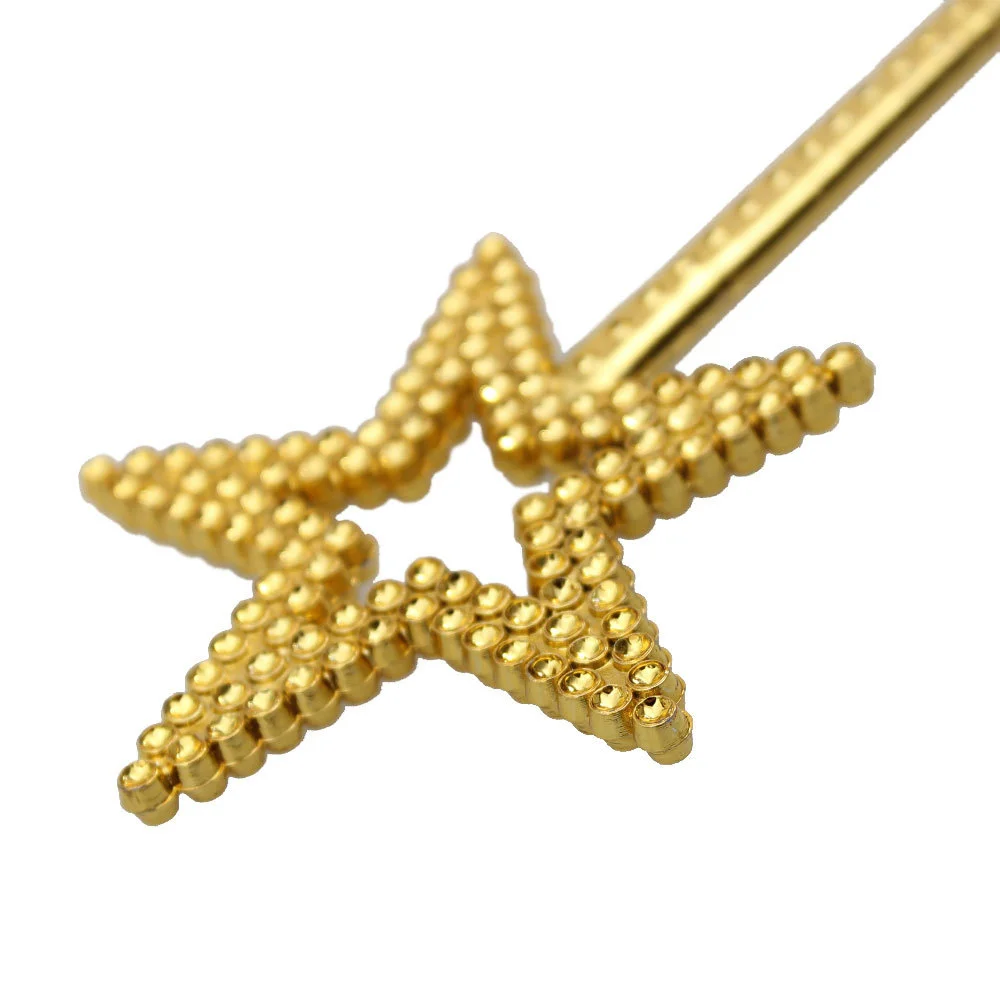 Блестящая волшебная палочка звезда Золушка принцесса рукоять девочки