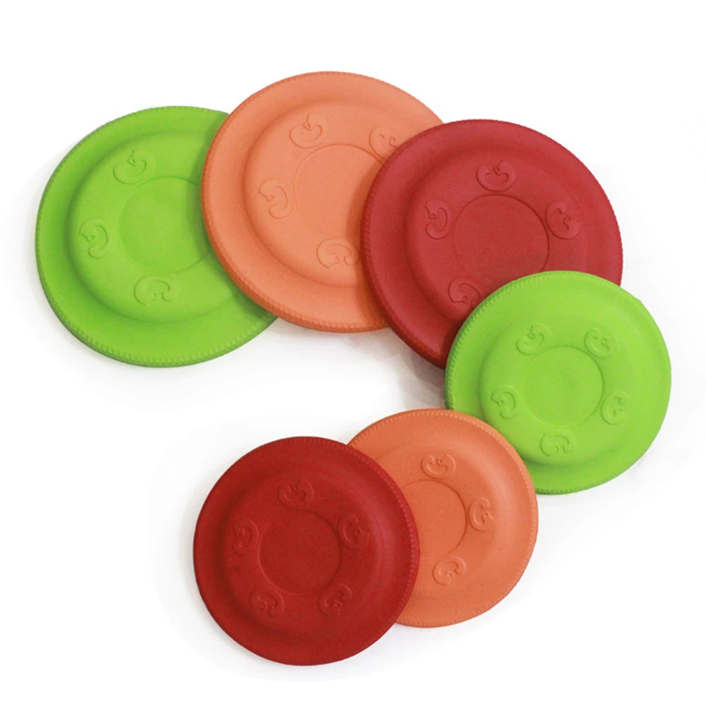 Летающие диски для домашних животных устойчивые к жеванию игрушки собак на