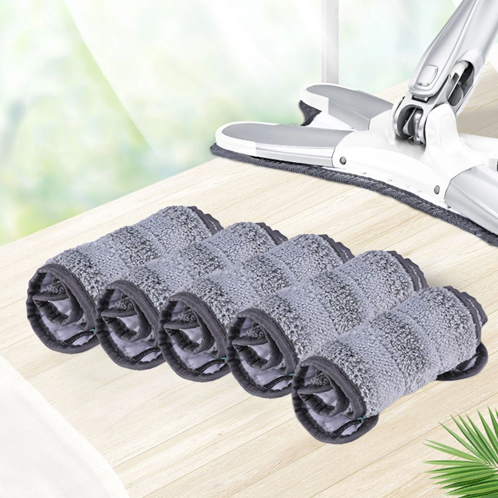 3/5 шт х типа тряпка из микрофибры для швабры Фур Швабра заменить ручной стирке