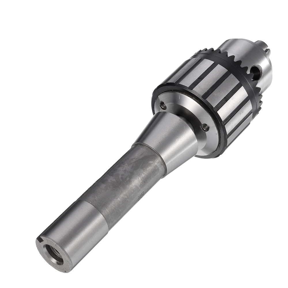 

R8 B16 Heavy Duty Lathe Drill Chuck 13mm Capacity with R8 Shank Precision Integrated with Key Whrench Tool Durable