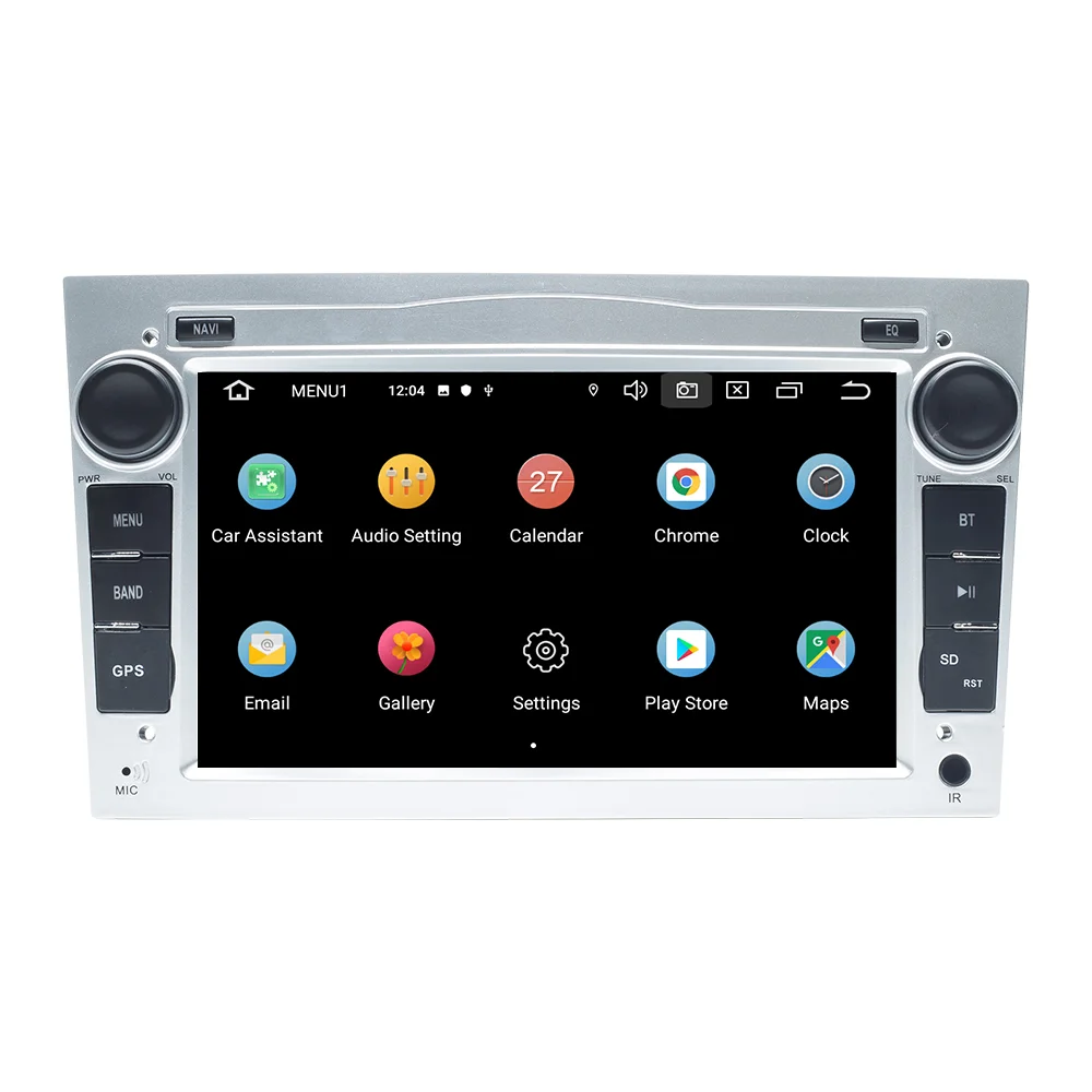 Автомобильный мультимедийный плеер 2DIN Android 10 без DVD-плеера для Opel Vivaro Zafira B Vectra C Corsa