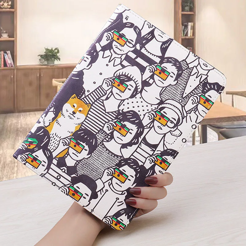 Для iPad Pro 11 чехол мультфильм ПУ; кожа; Силикон Мягкая задняя крышка флип смарт-стенд планшет чехол для Apple iPad Pro 11 чехол