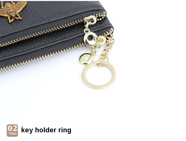 Ультратонкий кошелек из натуральной кожи брендовый дизайнерский бумажник для