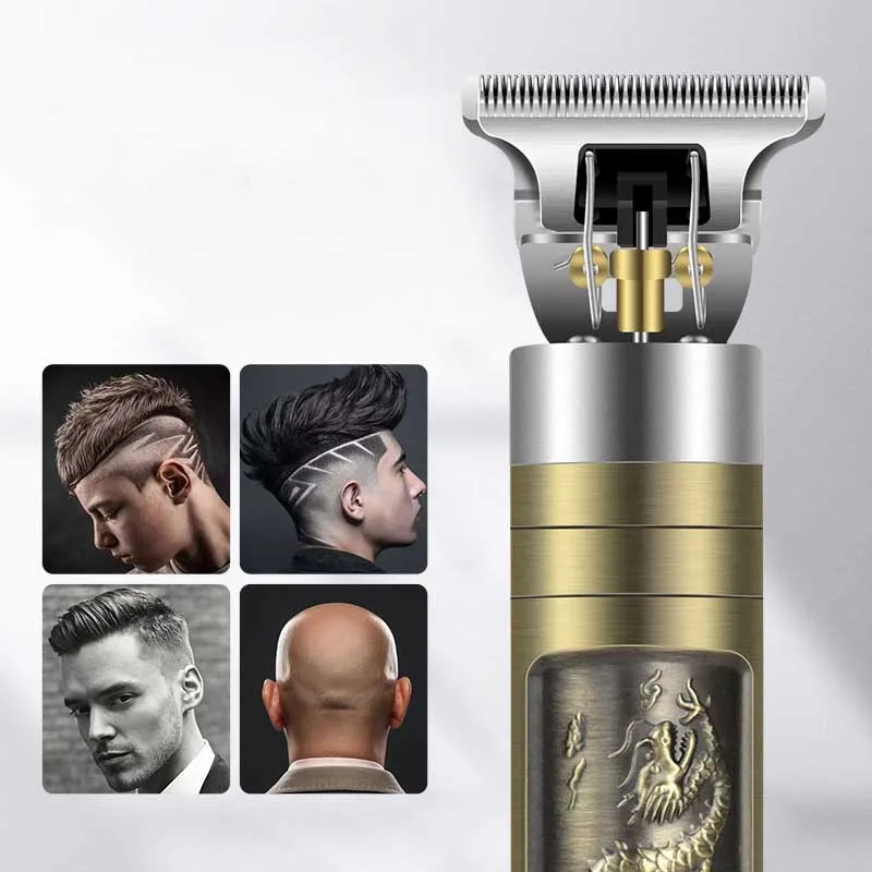 

Professional Hair Clippers Trimmer Shaving Machine Cutting Beard Cordless Barber Oil Tip Clipper