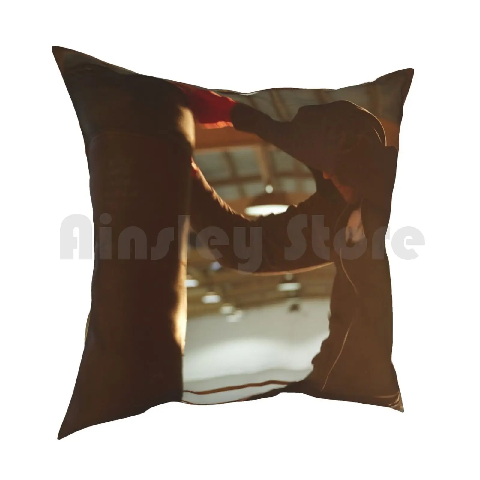 Спорт Подушка Чехол с принтом домашняя мягкая подушка DIY чехол для видов спорта в