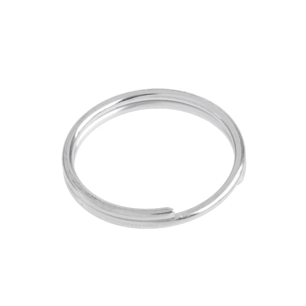 

10Pcs 20mm Scuba Diving Ring Split Key Ring Chain Loop Keyrings Connectors
