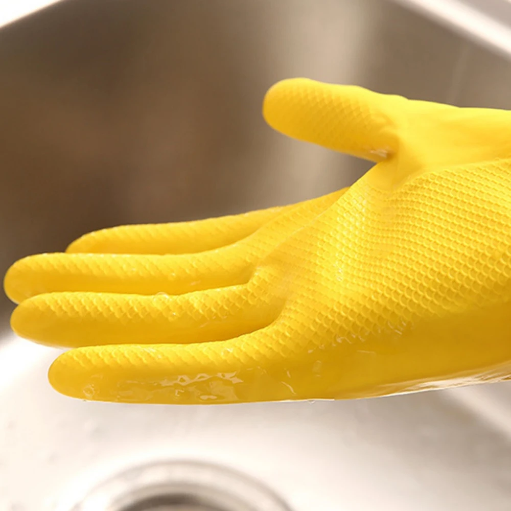 1 пара сверхмощных латексных перчаток бытовые перчатки с эффективной
