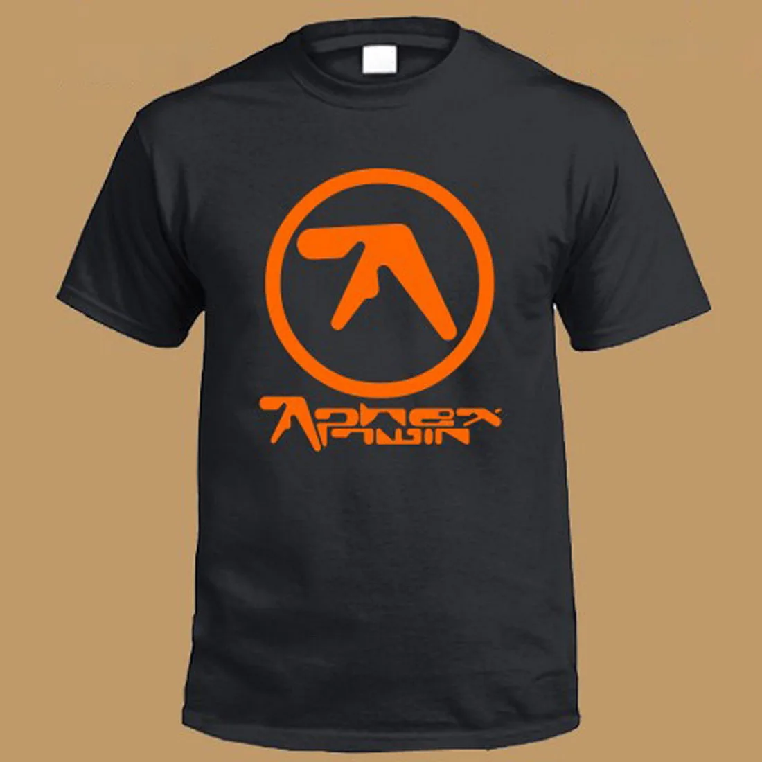 Aphex Twin Electro Music Logo Men's Black Tops Tee T Shirt Size S To 3XL T-Shirt More And Colors |