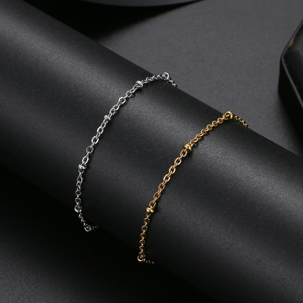 2022 из нержавеющей стали новые модные с классическим бисером цепи браслеты