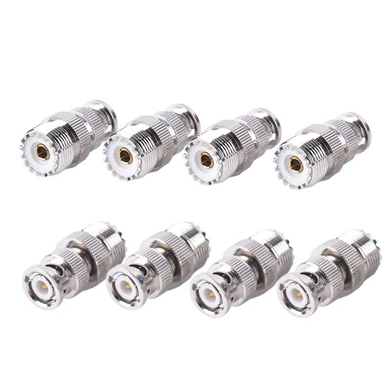 1 шт. BNC штекер к UHF SO239 PL-259 гнездовой разъем RF коаксиальный адаптер Кабельный |