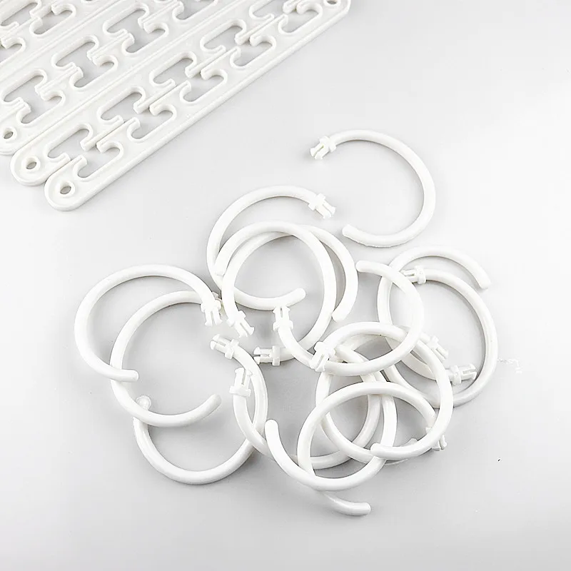 8 шт./компл. Чудо Вешалка Волшебная вешалка крючок вращающаяся для хранения