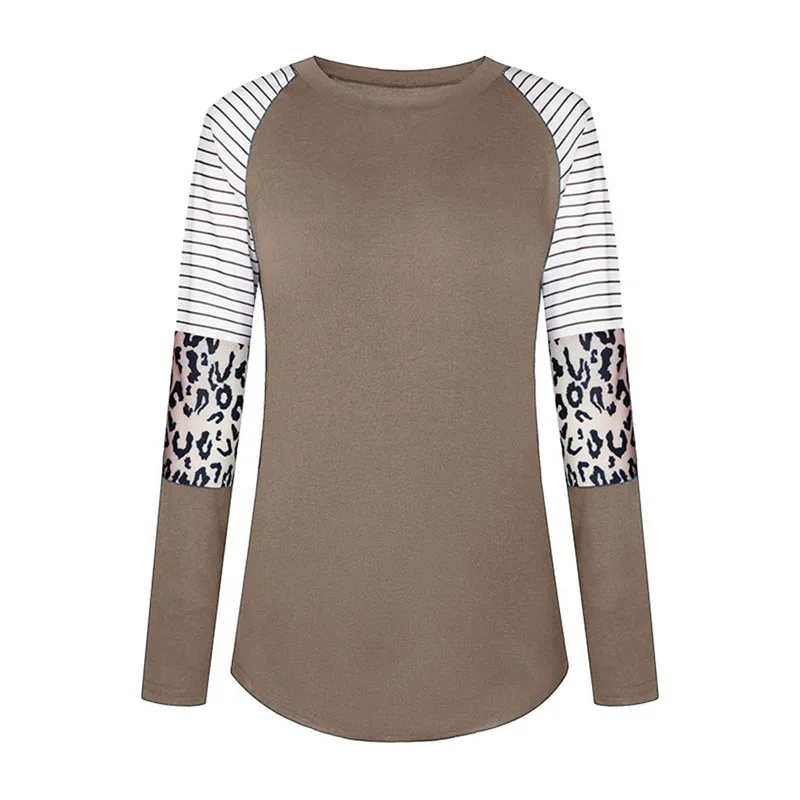 Женская футболка с длинным рукавом женские топы весенне-осенняя женская