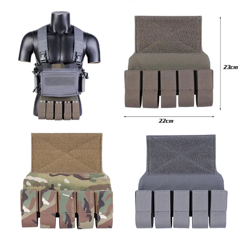 Tactical Vest five-linked Gren Hanging Bag Tactics D3CRM MK3 MK4 chest hanger separation Pouch