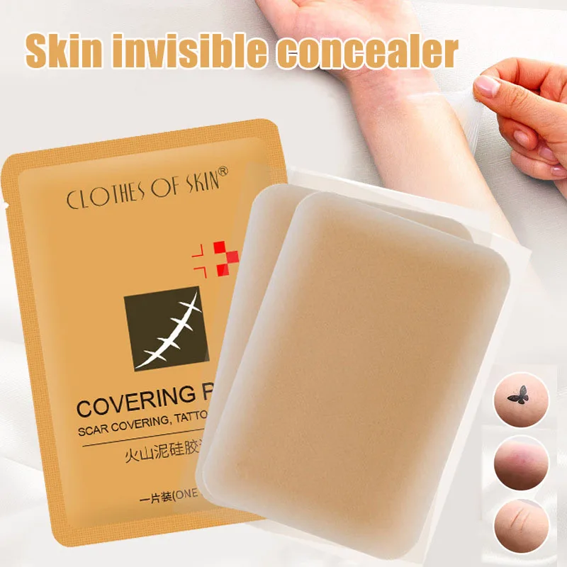 

Tattoo Flaw Conceal Tape Full Cover Concealer Sticker Waterproof Scar Cover Suitable for Any Skin Type Concealing Tape Pad