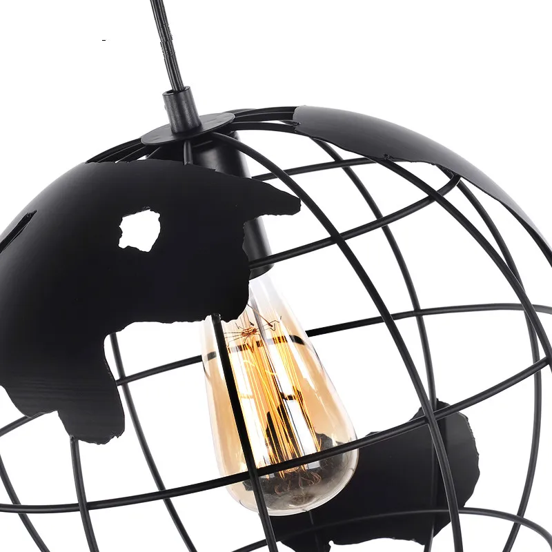 Подвесные светильники Глобус винтажный подвесной светильник светодиодный