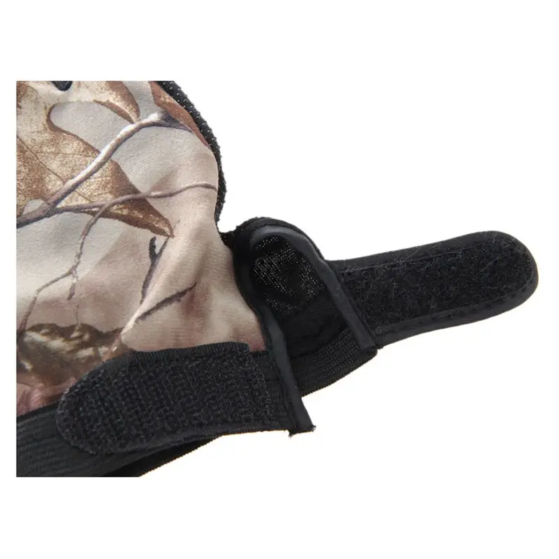 3 коротких пальца водонепроницаемые перчатки для рыбалки охотничьи