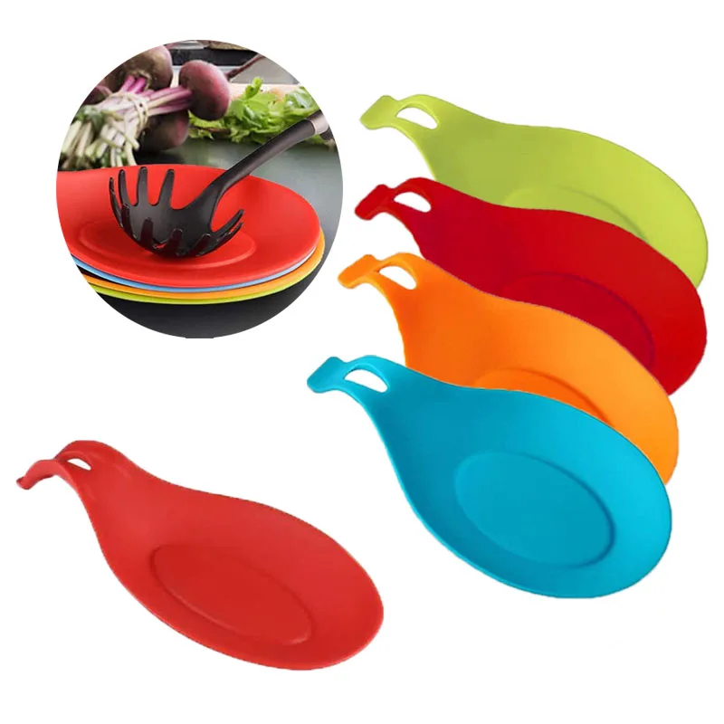 

Силиконовые ложки, подставки для лопаток, ложки утепление ковриками, подставки для рисовых ложек, гибкие силиконовые подставки для ложек дл...