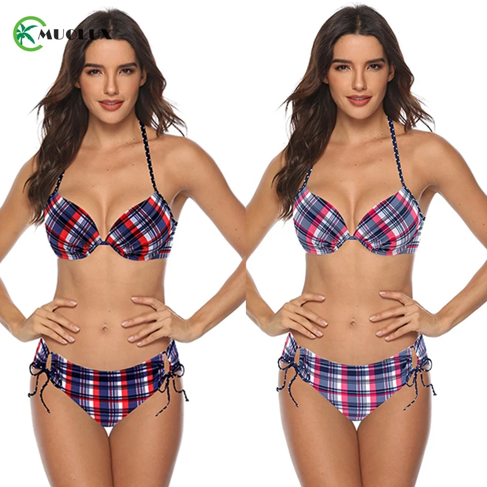 Женский купальник бикини с пуш апом 2020|Купальники| |