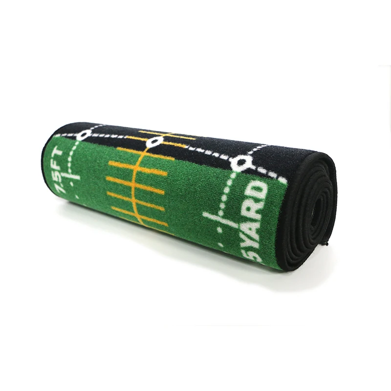 Indoor Golf Putting Training Mat Washable Anti-Slip Green Practice | Спорт и развлечения