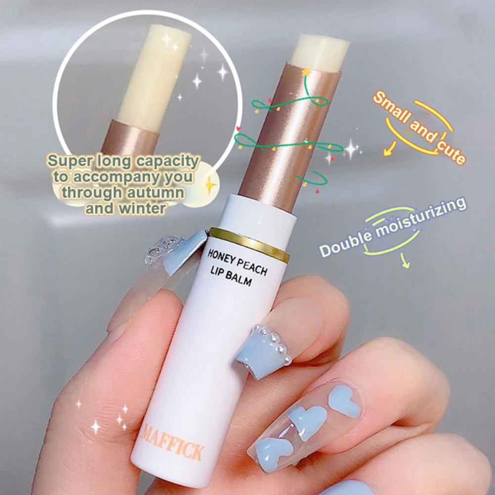 

Moisture Aloe Vera Honey Natural Lipbalm Lip Balm Temperature Changed Color Lipstick Long Lasting Nourish Makeup TSLM1