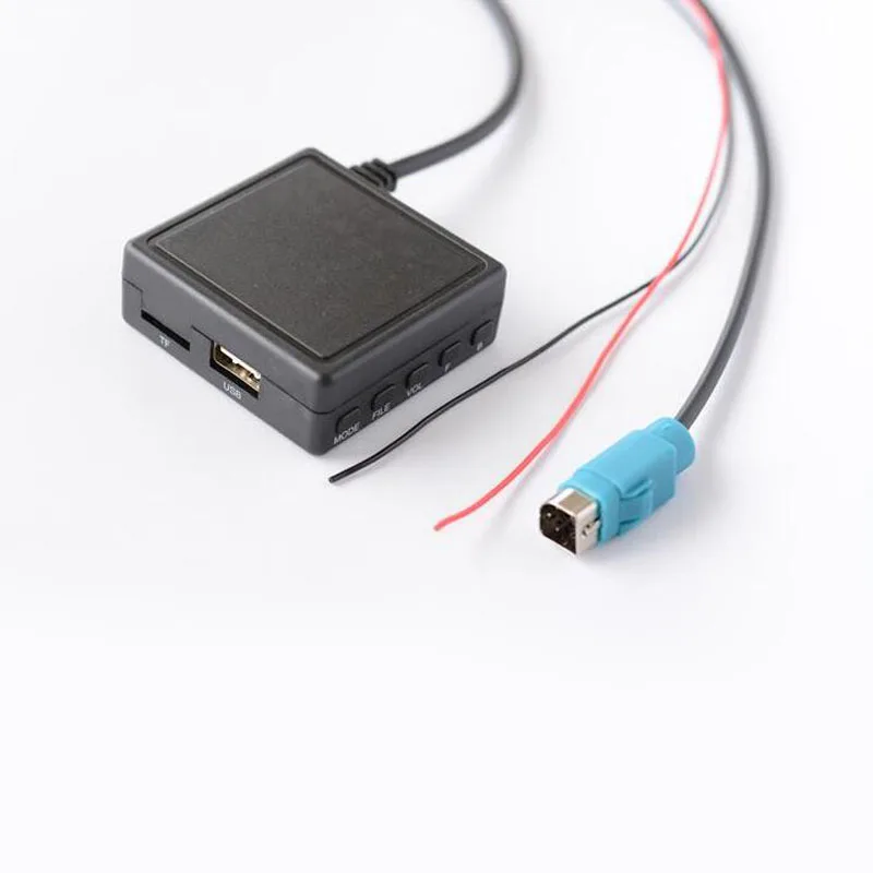Biurlink KCE-237B автомобильное радио Aux-in USB кабель Bluetooth адаптер беспроводной AUX USB Радио кабель для Alpine 237B 123E 101E 102E 105E