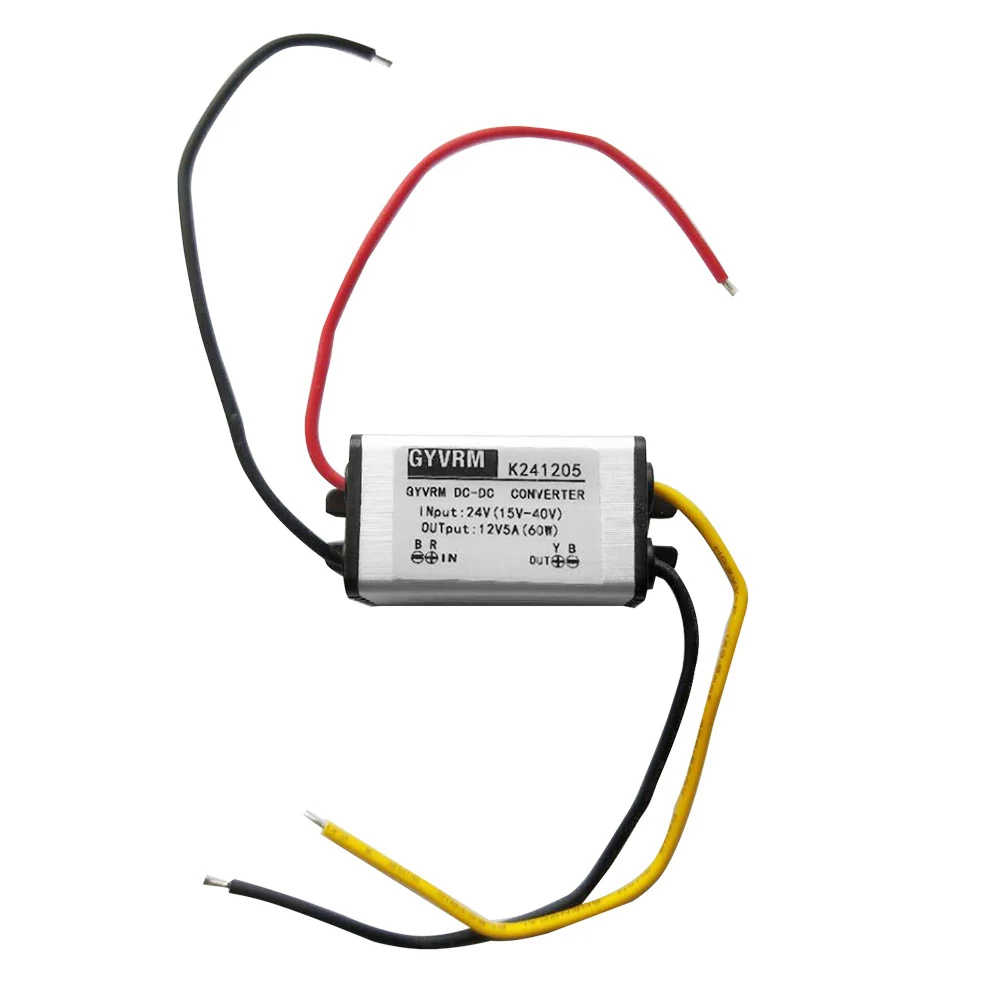 Портативный мини-конвертер постоянного тока/постоянного тока регулятор 24 В